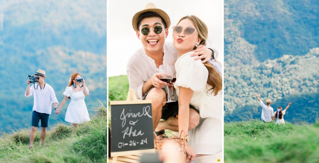Jimwell & Rhea’s Enchanting Mountain Peak Engagement&nbsp;Session